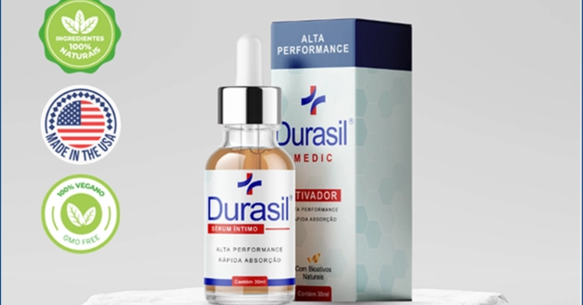 Guia de aplicação do Sérum Durasil Instruções visuais passo a passo para aplicar o Durasil corretamente